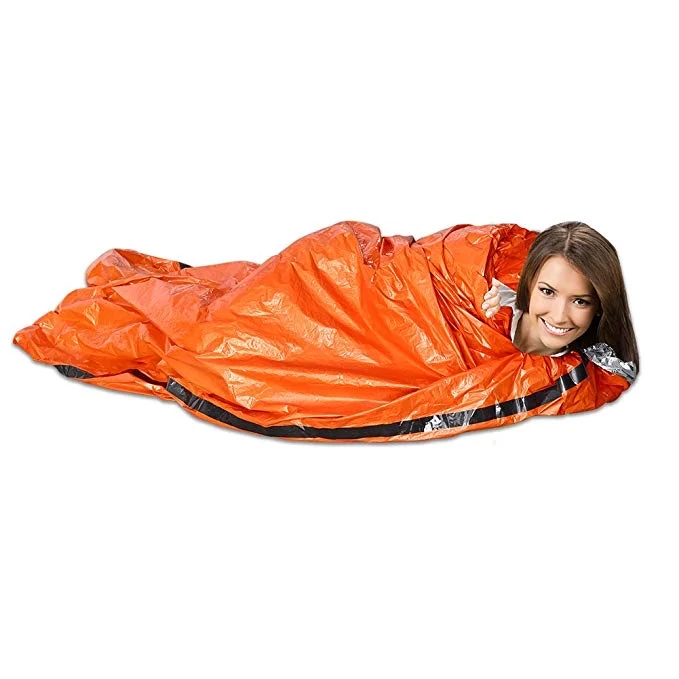 LIGHTWEIGHT EMERGENCY SLEEPING BAG FOR $4.99