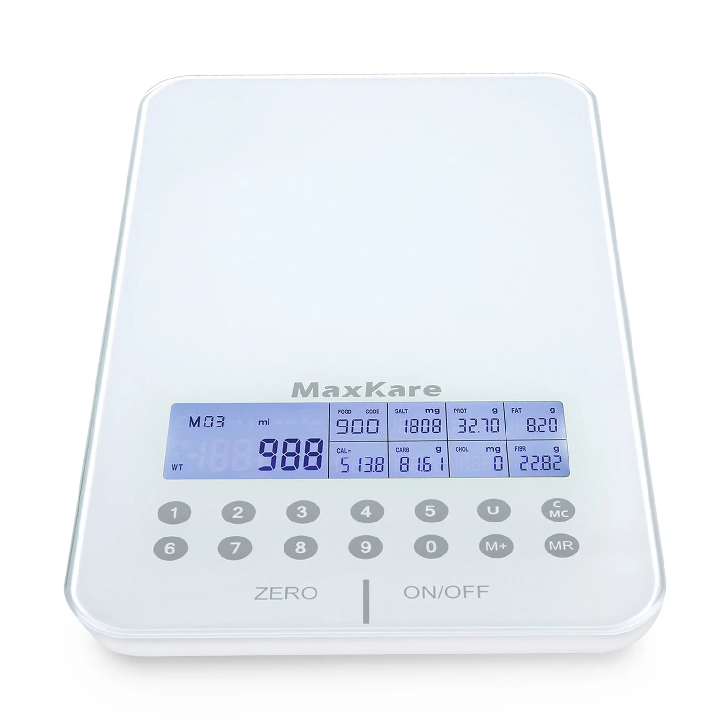 TEMPERED GLASS DIGITAL NUTRITION FOOD SCALE FOR $6.90