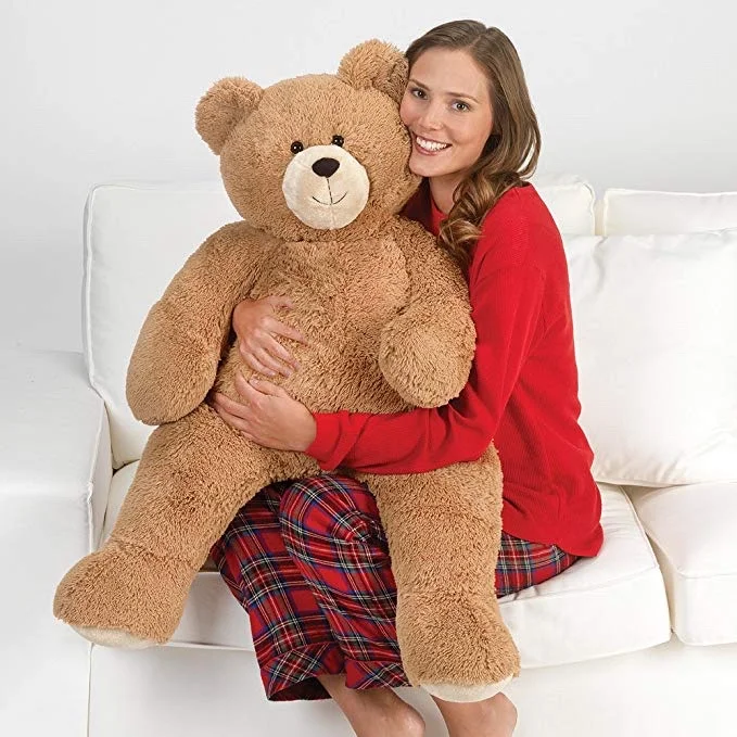 4-FOOT GIANT PLUSH TEDDY BEAR FOR $27.00