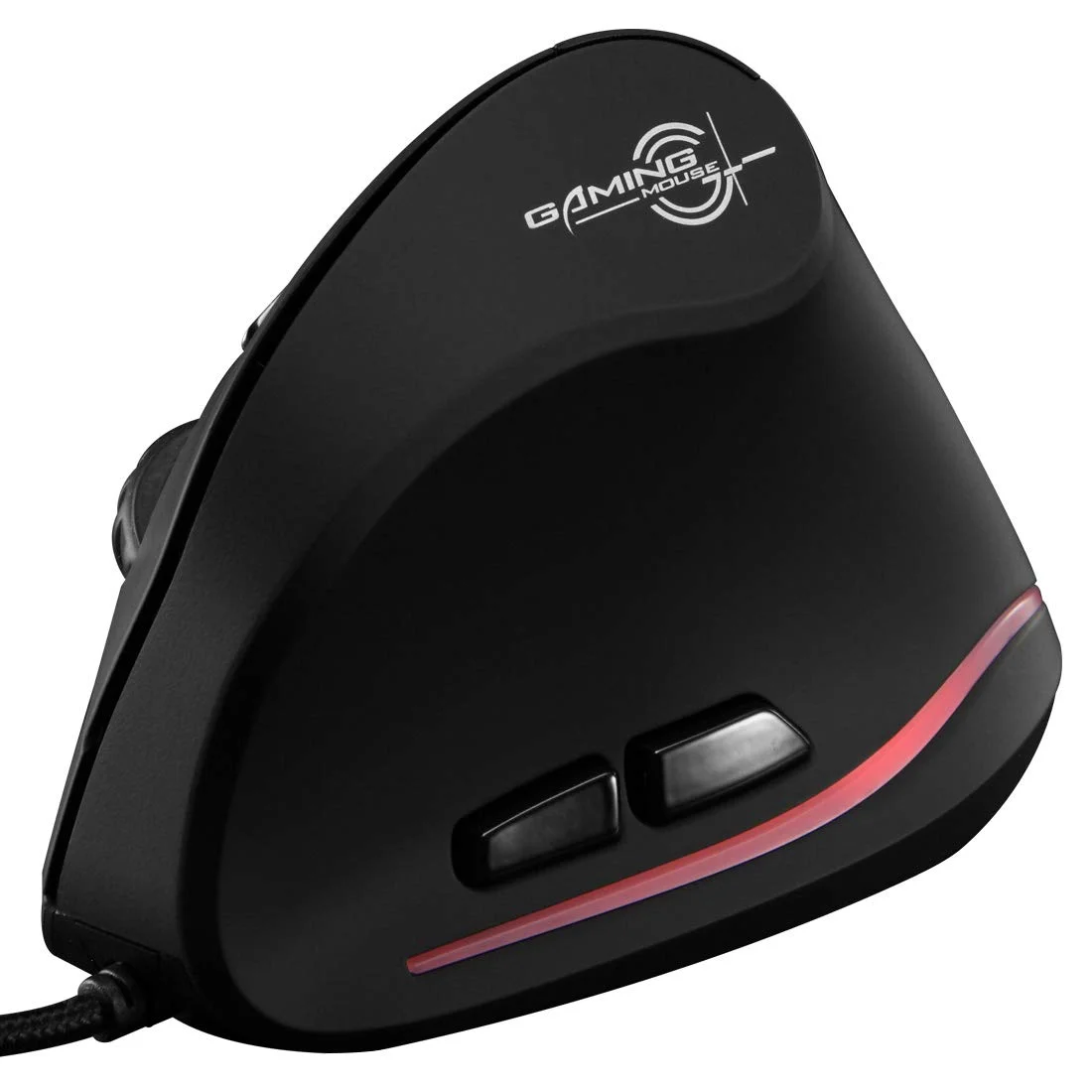 WIRED ERGONOMIC DESIGN USB LED OPTICAL VERTICAL MOUSE WITH 1200/1600/2400/3200 DPI FOR $10.39