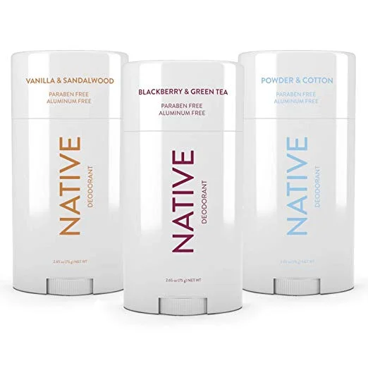 3 PACK - NATIVE DEODORANT FOR $25.20
