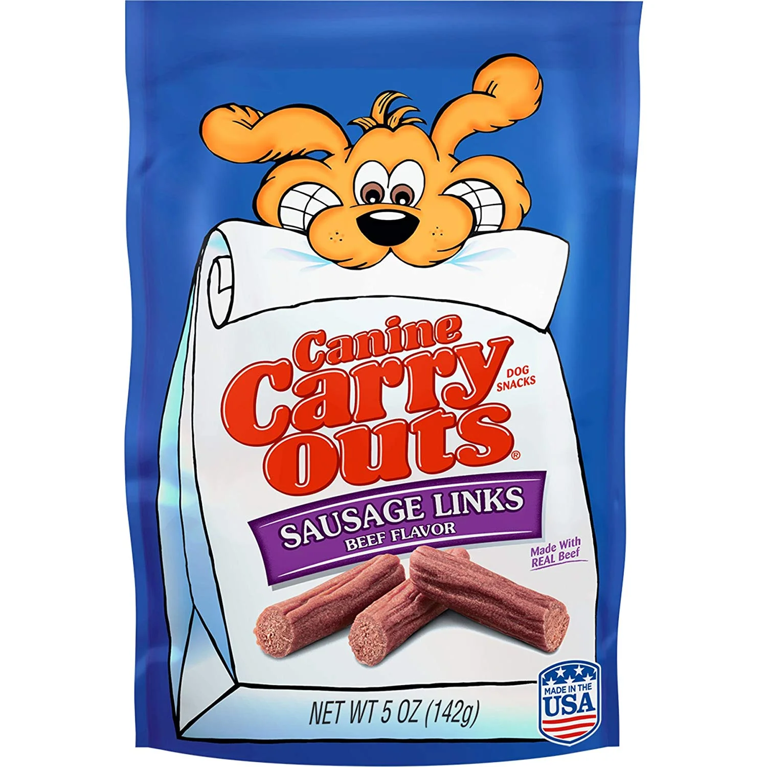 5OZ BAG CANINE CARRY OUTS DOG TREATS FOR $0.96