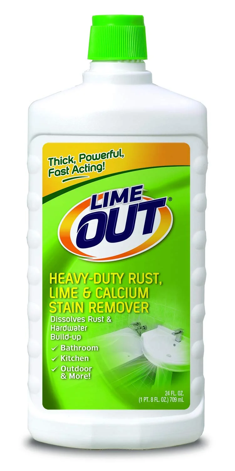 LIME OUT HEAVY-DUTY RUST, LIME &amp; CALCIUM STAIN REMOVER FOR $1.50