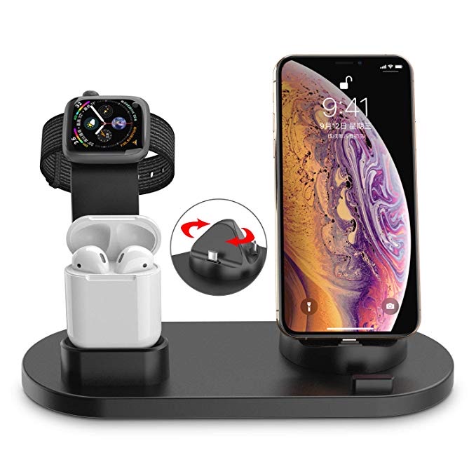 3-IN-1 CHARGING STATION FOR APPLE PRODUCTS FOR $9.79