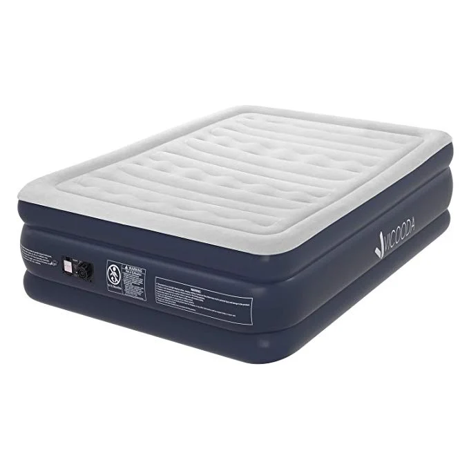 QUEEN SIZE AIR MATTRESS WITH BUILT-IN PUMP FOR $44.99