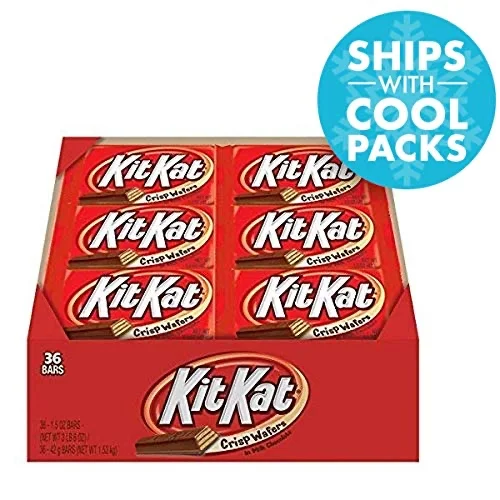 36 PACKS - KIT KAT FULL SIZE CANDY BARS FOR $19.73