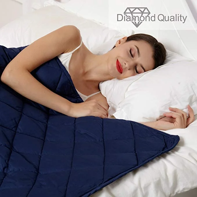 15-POUND COTTON WEIGHTED BLANKET FOR $27.20