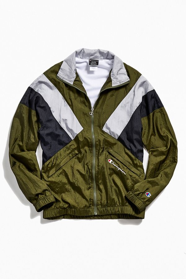 CHAMPION UO EXCLUSIVE NYLON TRACK JACKETS FOR $17.99