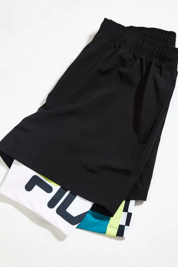 FILA UO EXCLUSIVE LAYERED BIKE SHORTS FOR $11.99