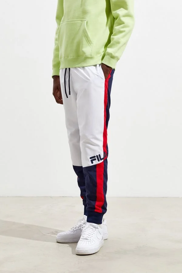 FILA HUDSON COLORBLOCK WIND PANTS FOR $29.99