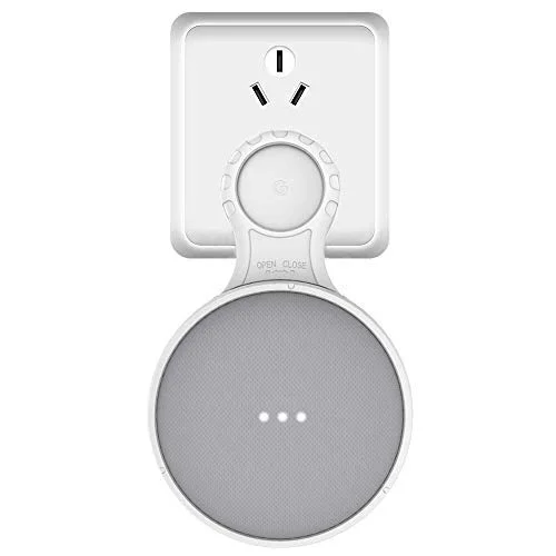 OUTLET WALL MOUNT HOLDER STAND FOR GOOGLE HOME MINI FOR $4.99