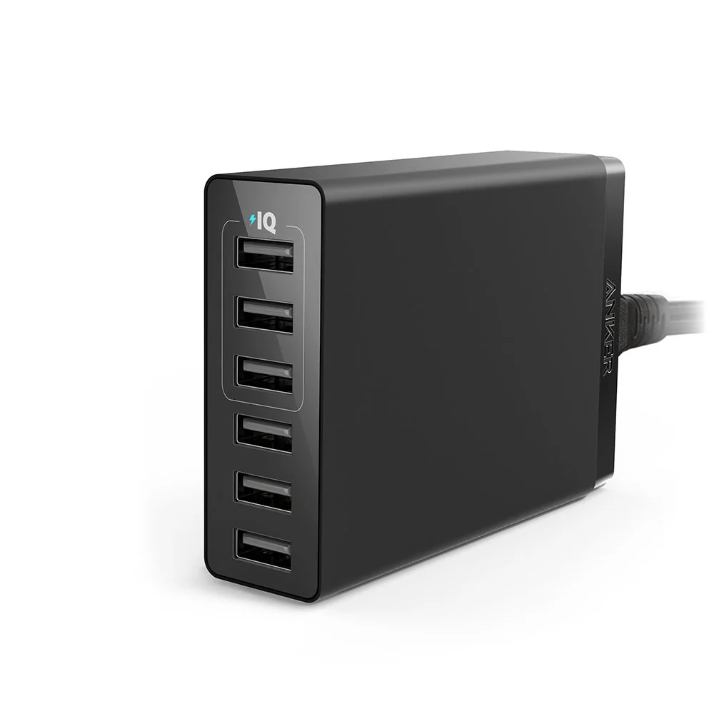 ANKER 30W 6-PORT USB CHARGER FOR $11.99