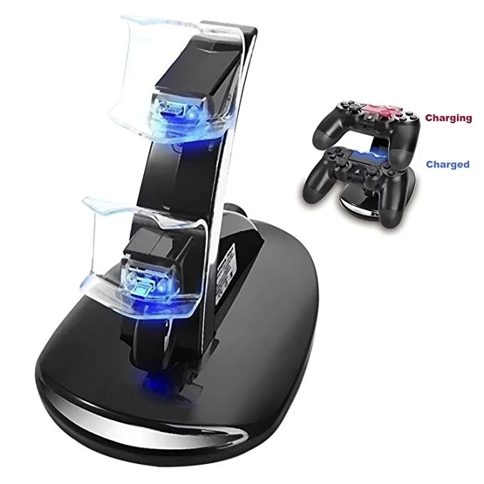 DUAL PS4 CONTROLLER CHARGING DOCK FOR $7.49