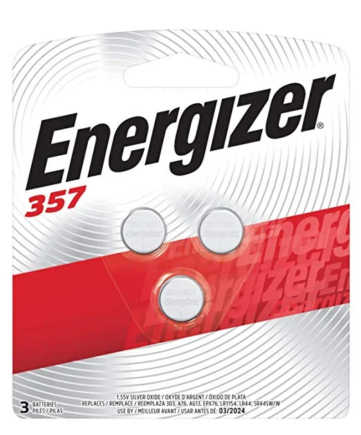 ENERGIZER 357/303 BATTERY FOR $1.96