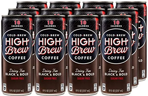 12 PACK - HIGH BREW COLD BREW COFFEE FOR $10.26