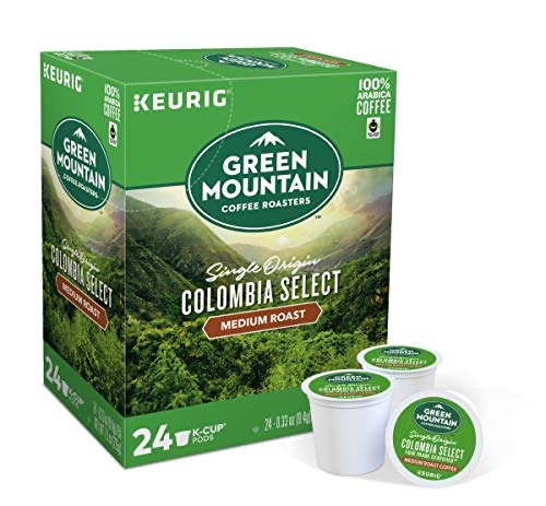 72 K-CUPS - GREEN MOUNTAIN COFFEE ROASTERS COLUMBIAN FAIR TRADE MEDIUM ROAST COFFEE FOR $20.53