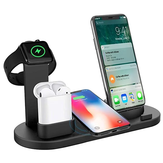 4-IN-1 WIRELESS CHARGING DOCK FOR APPLE DEVICES FOR $18.49