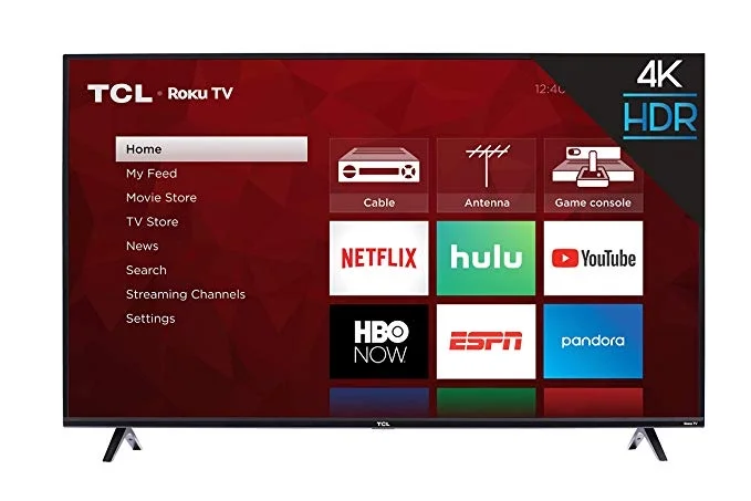 TCL 55-INCH 4K ROKU SMART LED TV FOR $299.99