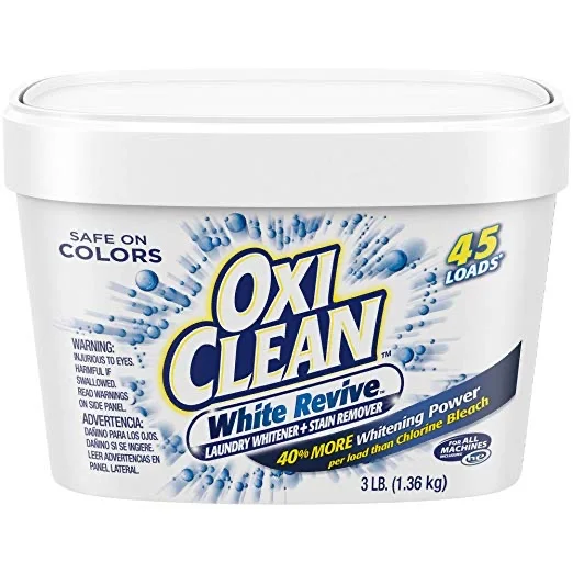 OXICLEAN STAIN REMOVERS, 3 POUNDS FOR $7.32
