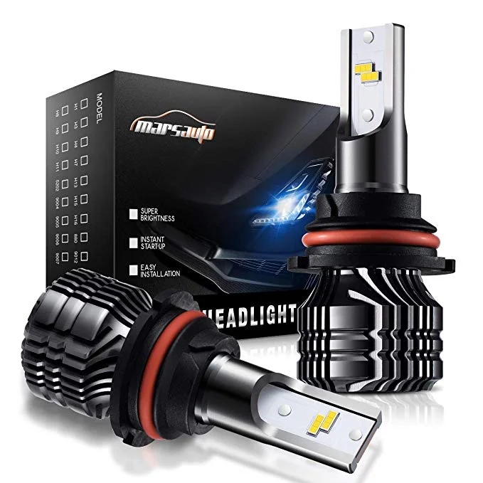 PACK OF 2 - LED HEADLIGHT BLUBS HI/LO BEAM CONVERSION KIT FOR $19.99
