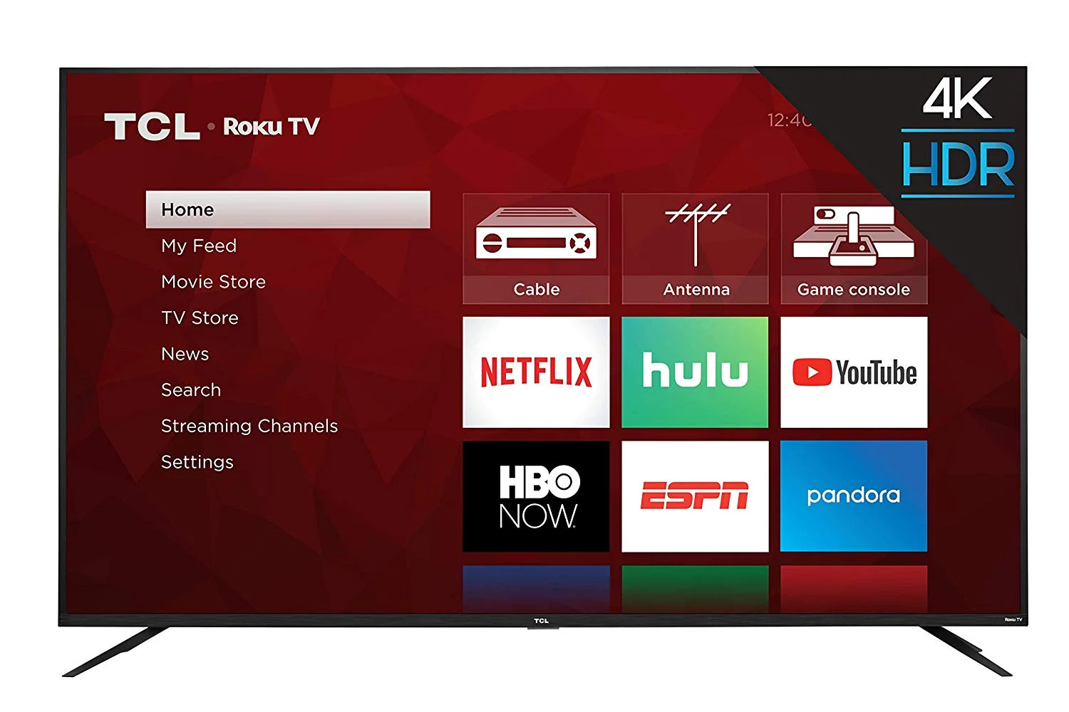 TCL 75-INCH 4K UHD SMART ROKU TV (2019) FOR $699.99
