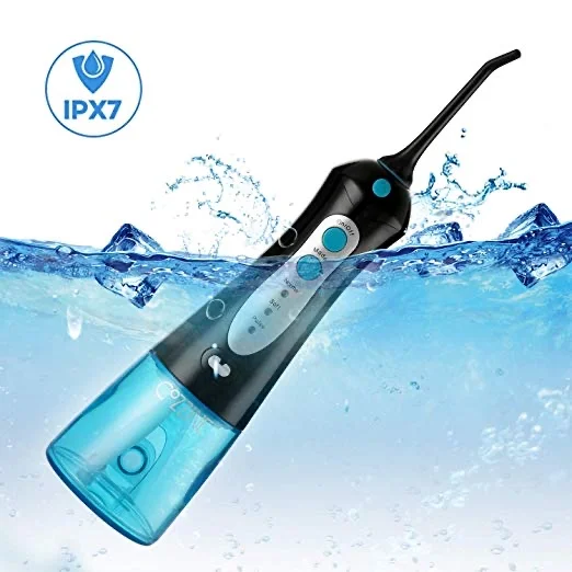 PORTABLE RECHARGEABLE ELECTRIC WATER FLOSSER FOR $16.49