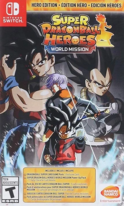 SUPER DRAGON BALL HEROES: WORLD MISSION HERO EDITION - NINTENDO SWITCH FOR $39.99