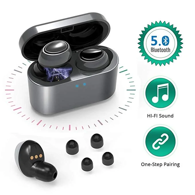 TRULY WIRELESS BLUETOOTH EARBUDS FOR $14.39