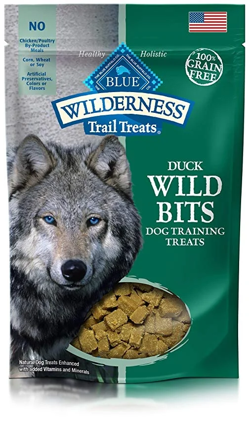 BLUE BUFFALO WILDERNESS TRAIL TREATS SOFT-MOIST TRAINING DOG TREATS FOR $2.32