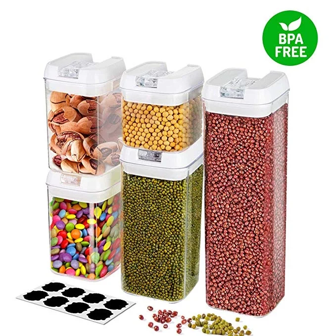 5-PIECE SET - SPACE SAVING STORAGE CONTAINERS FOR $15.59