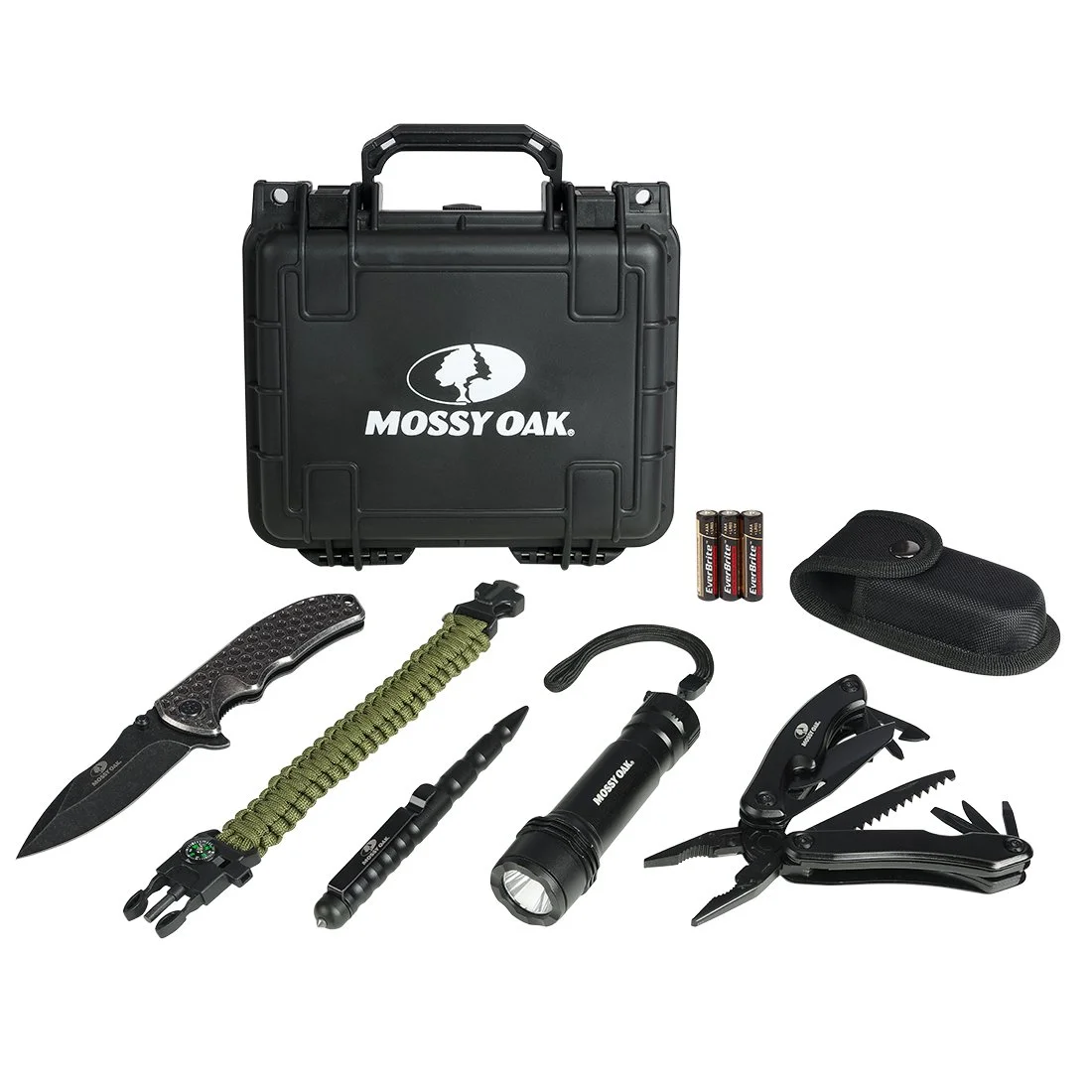 MOSSY OAK EMERGENCY SURVIVAL KIT FOR $10.00