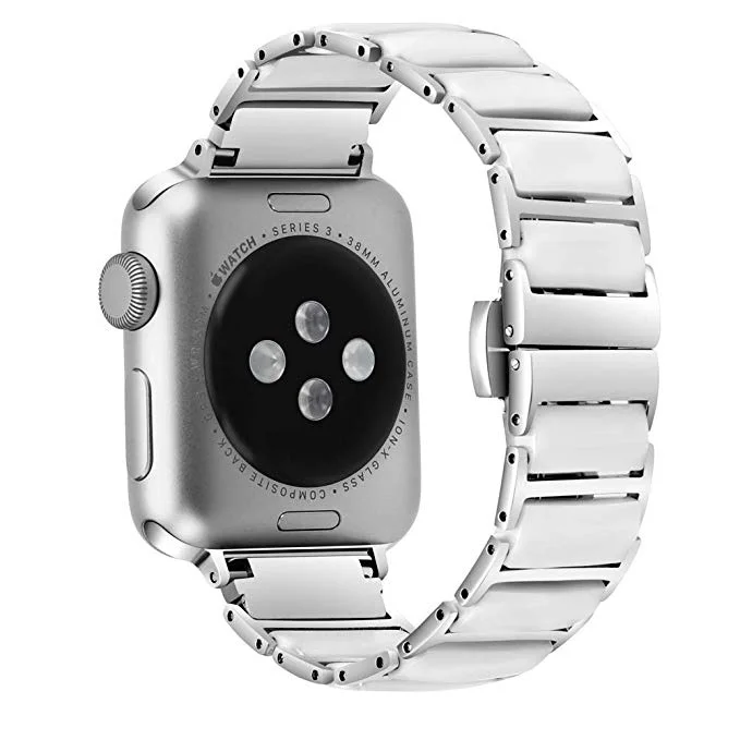 STAINLESS STEEL APPLE WATCH BANDS FOR $9.99