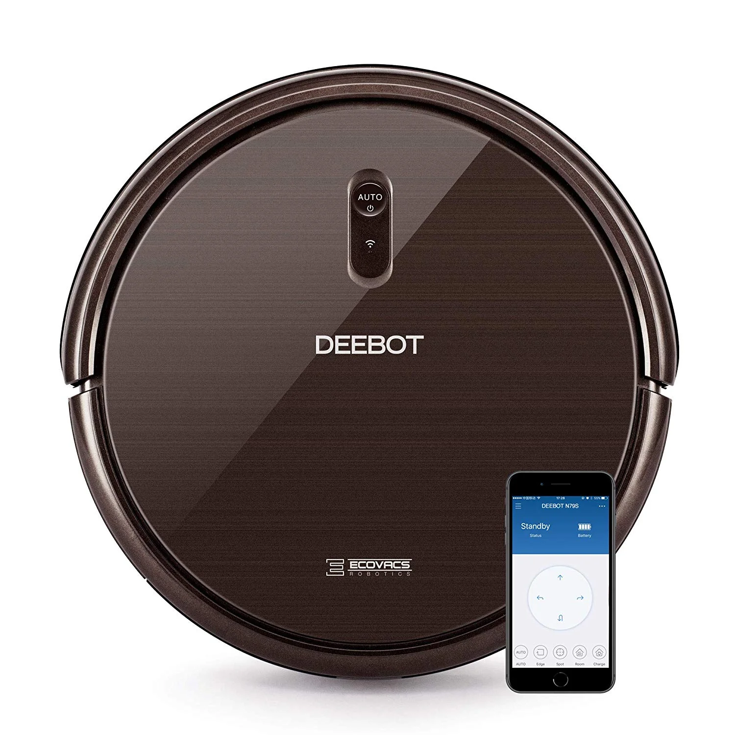 ECOVACS DEEBOT ROBOT VACUUM CLEANER WITH MAX POWER SUCTION FOR $149.99