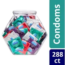 288 DUREX NATURAL LATEX CONDOMS FOR $40.00