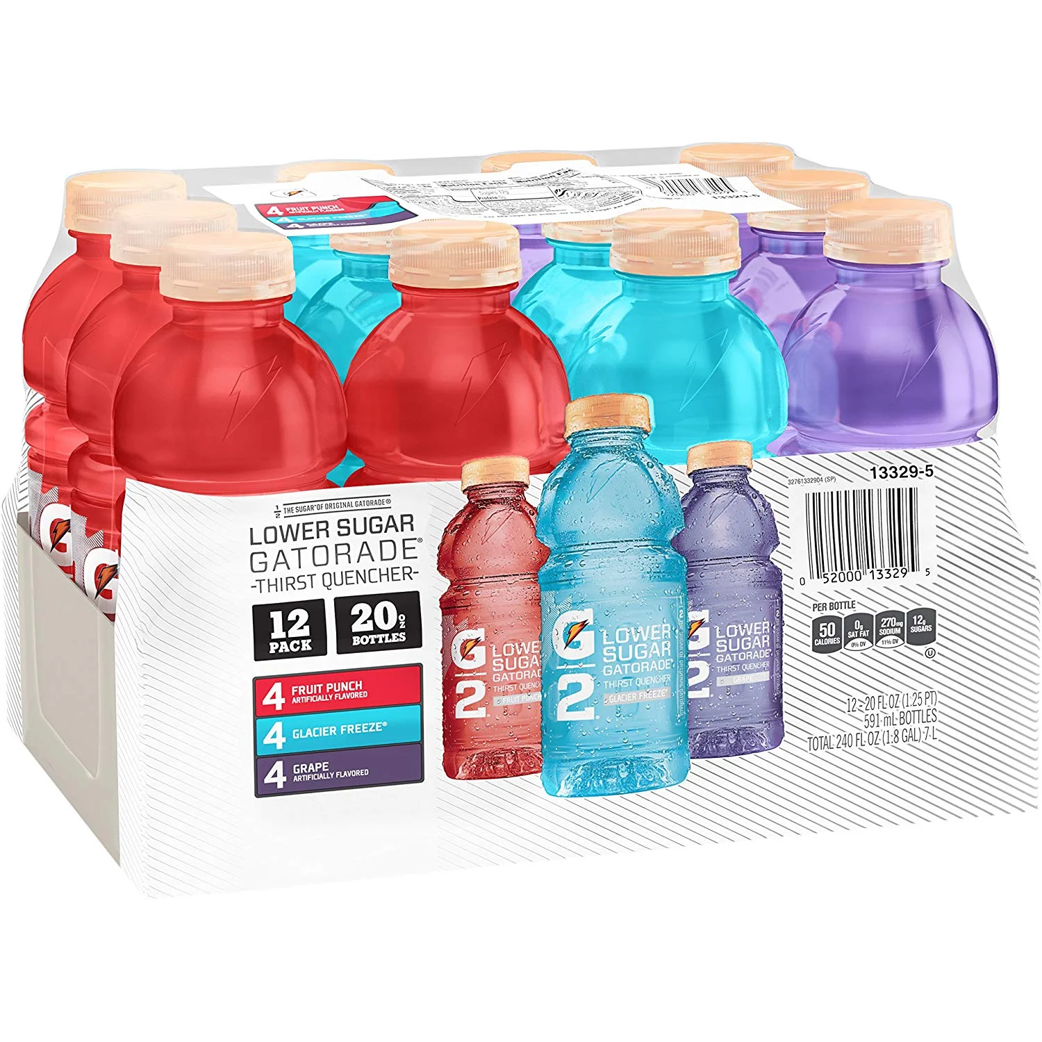 12 PACK - GATORADE G2 THIRST QUENCHER VARIETY PACK FOR $7.69