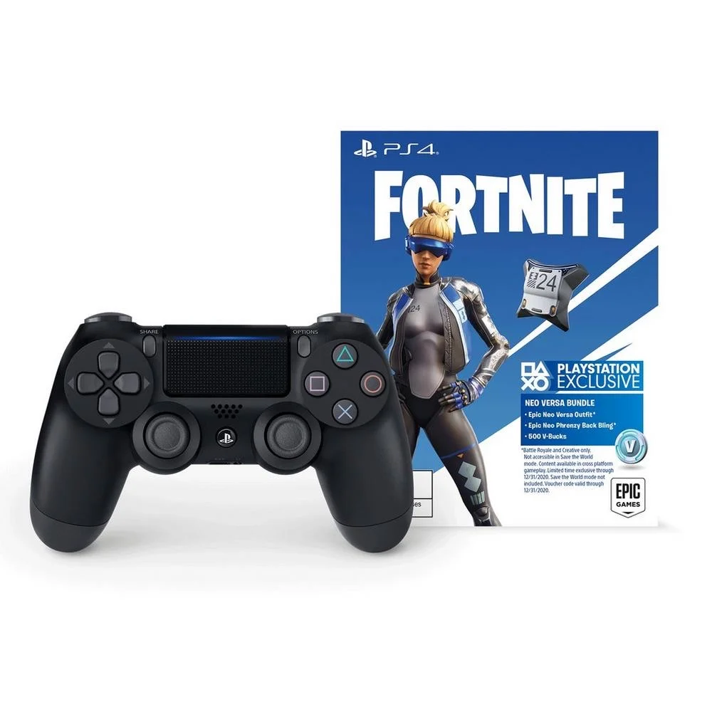DUALSHOCK 4 WIRELESS CONTROLLER - FORTNITE JET BLACK FOR $43.99