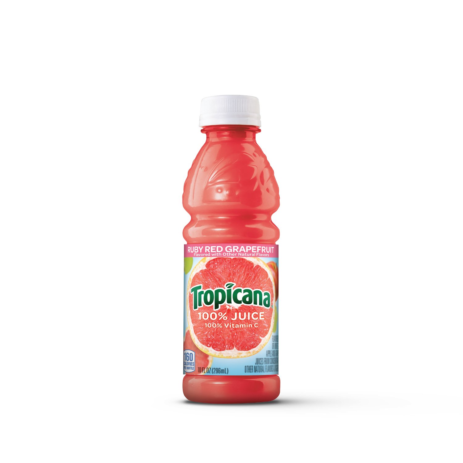 PACK OF 24 - TROPICANA RUBY RED GRAPEFRUIT JUICE, 10 OUNCE FOR $11.29
