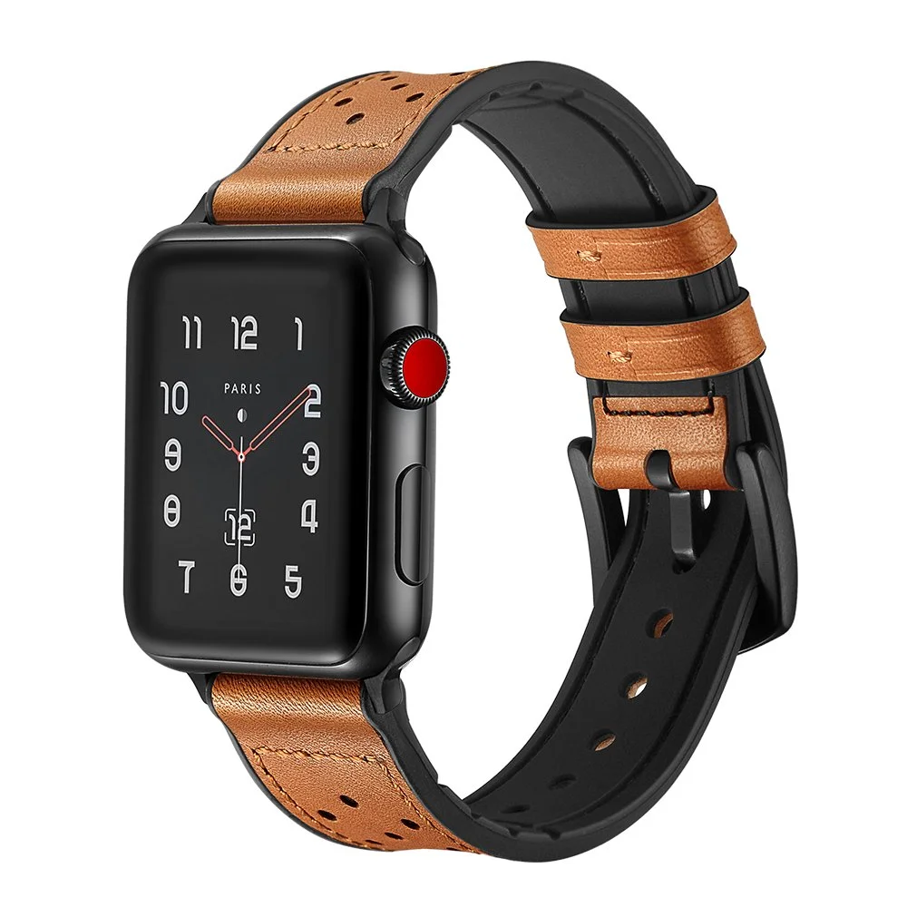LEATHER APPLE WATCH BANDS FOR $6.80