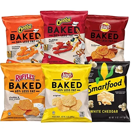 40 SNACK BAGS OF FRITO-LAY BAKED &amp; POPPED MIX VARIETY PACK FOR $10.89