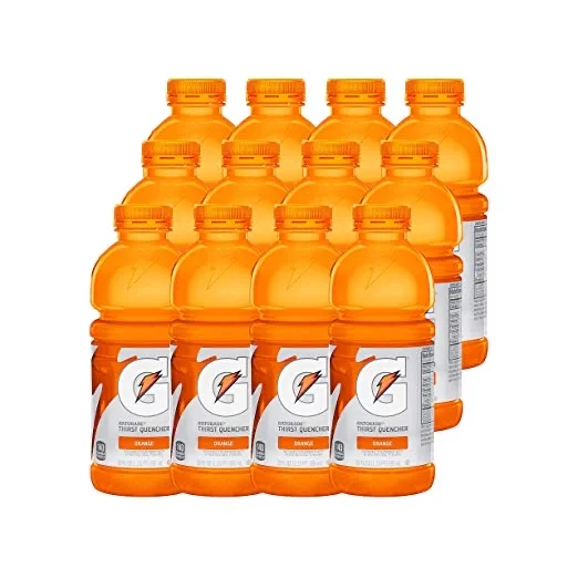 12 PACK - GATORADE THRIST QUENCHER - ORANGE FOR $6.39