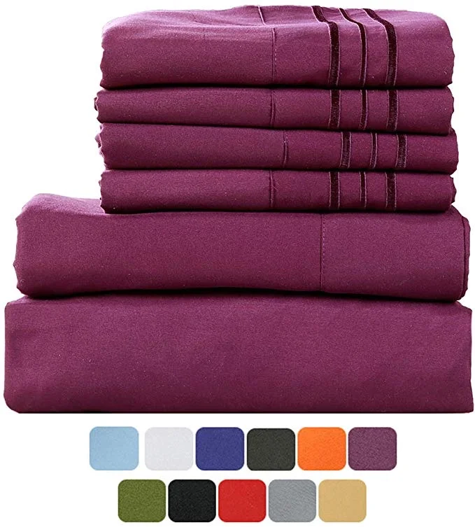 6-PIECE DEEP POCKET BED SHEET SETS FOR $16.49