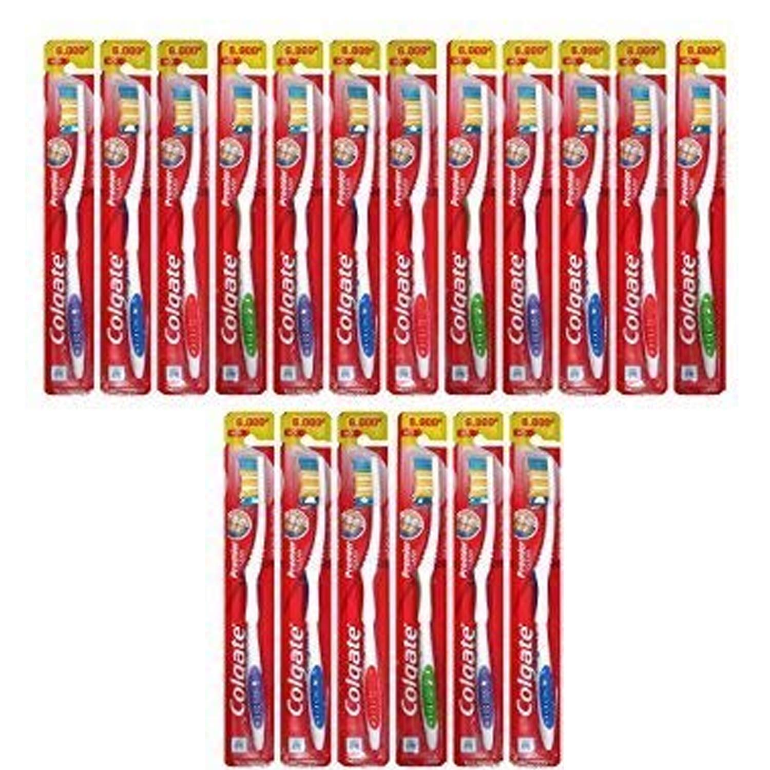 12 PACK - COLGATE TOOTHBRUSHES PREMIER EXTRA CLEAN FOR $6.25
