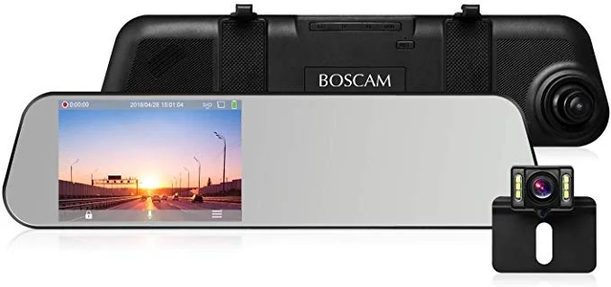 4.5” TOUCH SCREEN MIRROR DASH CAM FOR $54.67