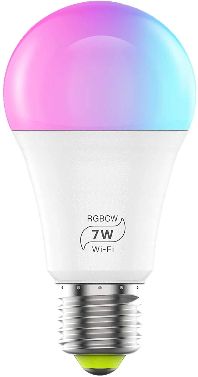 SMART WI-FI LED LIGHT BULB (WORKS WITH ALEXA, GOOGLE HOME, IFTTT) FOR $6.74