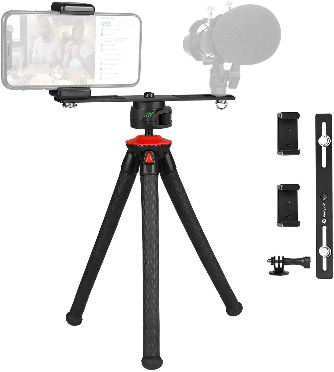 FLEXIBLE CAMERA / VLOG TRIPOD FOR $24.00