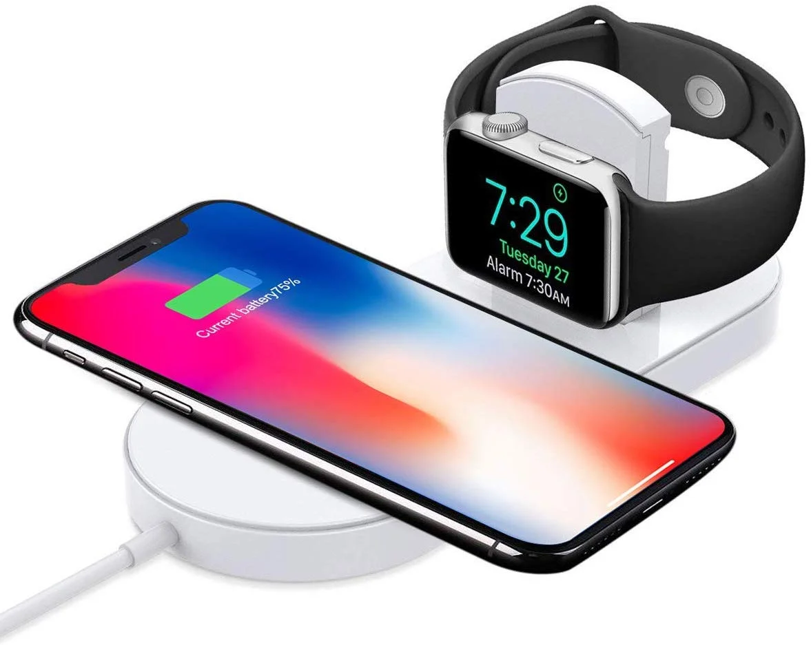 2-IN-1 WIRELESS CHARGING STATION FOR $10.99