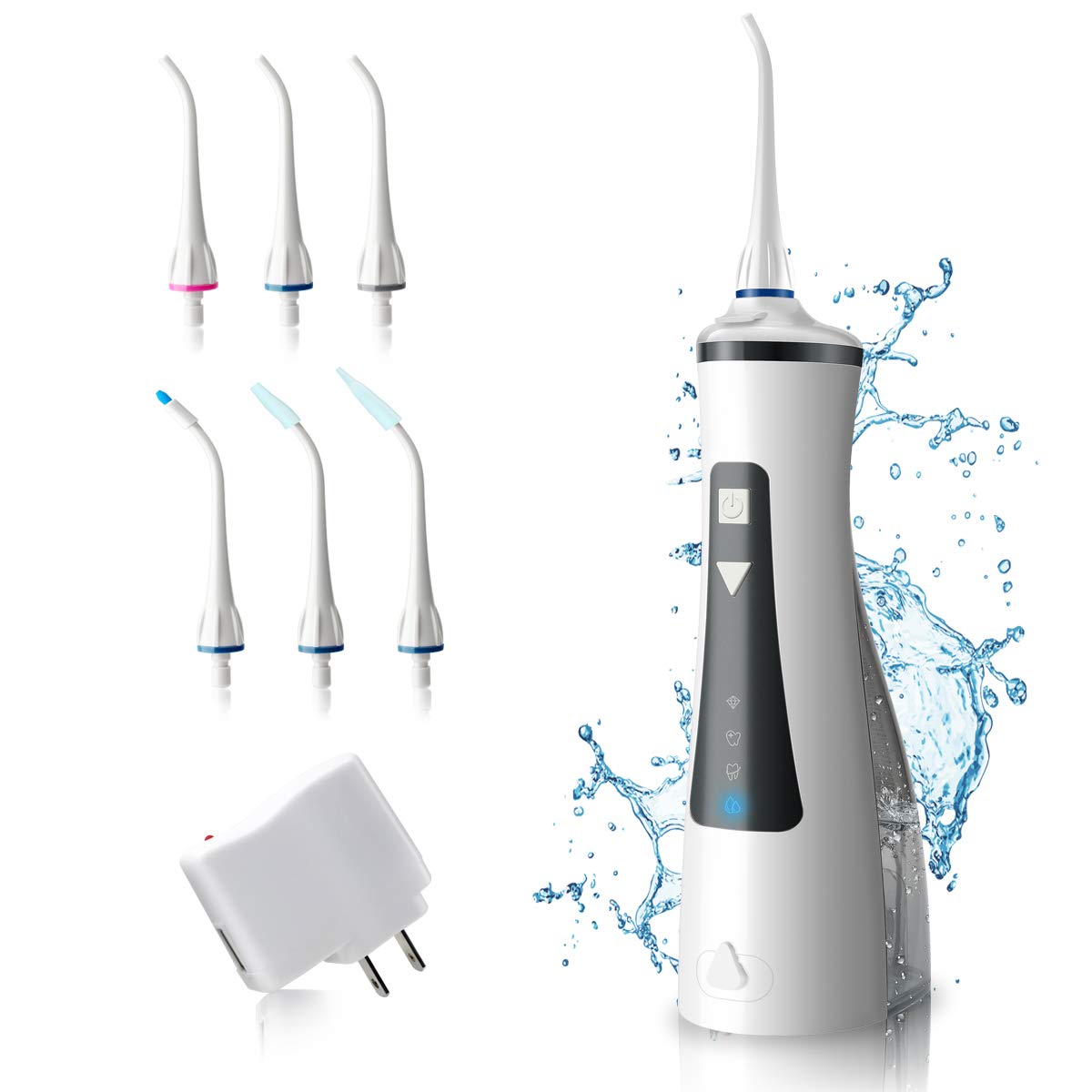 PORTABLE CORDLESS WATER FLOSSER FOR $18.49