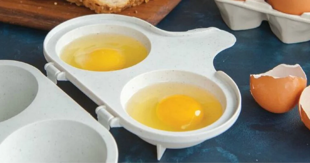 MICROWAVE EGG POACHER FOR $3.49