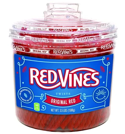 3.5-POUNDS RED VINES LICORICE CANDY FOR $5.94