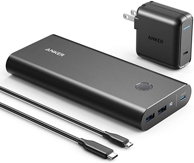 ANKER POWERCORE+ 26,800MAH PORTABLE CHARGER WITH 30W POWER DELIVERY CHARGER FOR $67.99